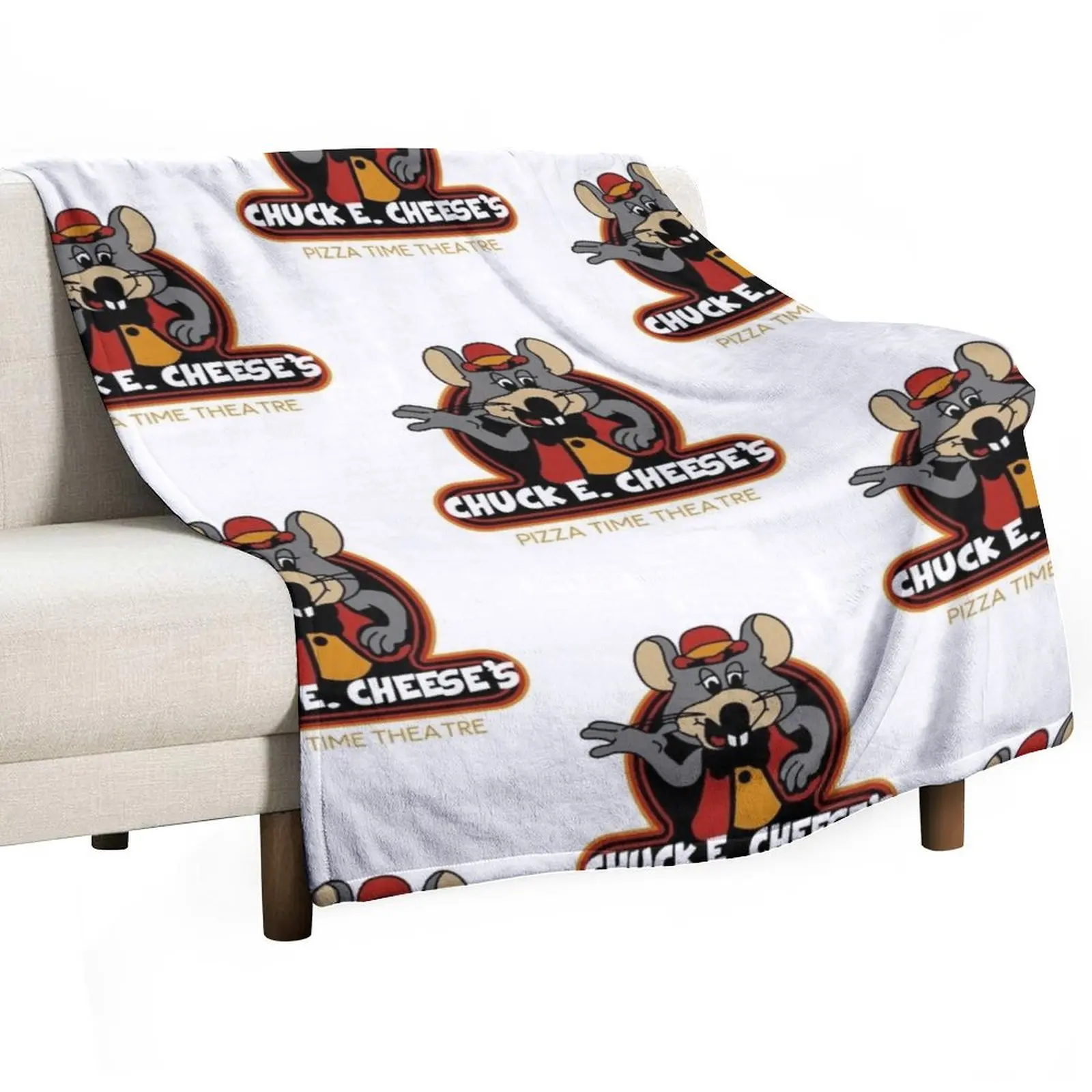 

Chuck E. Cheese_s Throw Blanket For Baby Comforter Warm for sofa Blankets