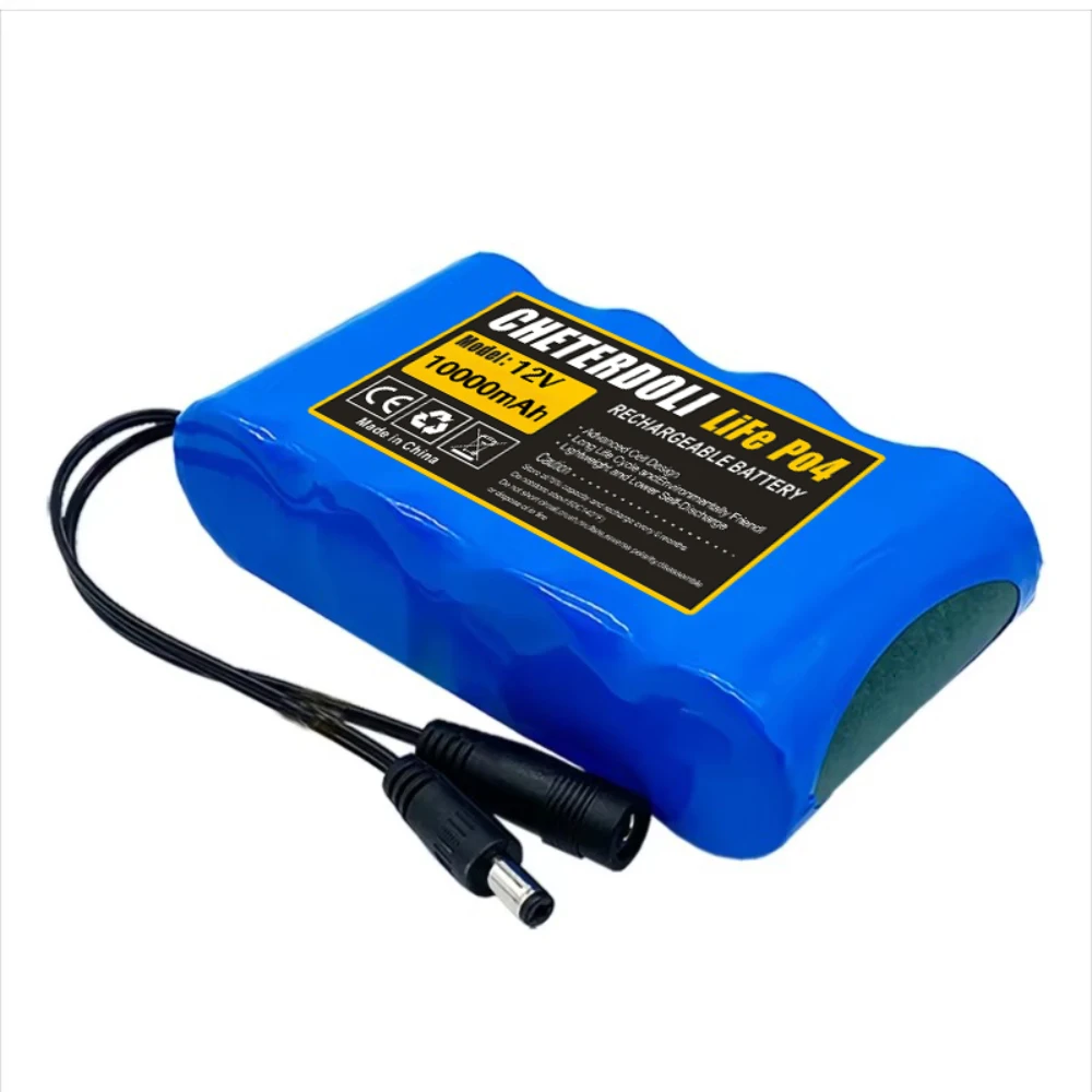 

Rechargeable 32700 LiFePO4 Battery Pack 12V 10Ah 4S1P for Electric Boat UPS Uninterrupted Power Supply Long Cycle Battery.