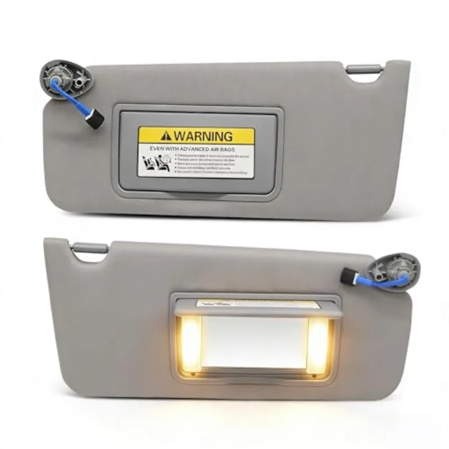 

Пара солнцезащитных козырьков (правый) для Honda Accord 2008-2017 с подсветкой, артикулы 83280-TA0-A91ZB, 83280-TA5-A51Z