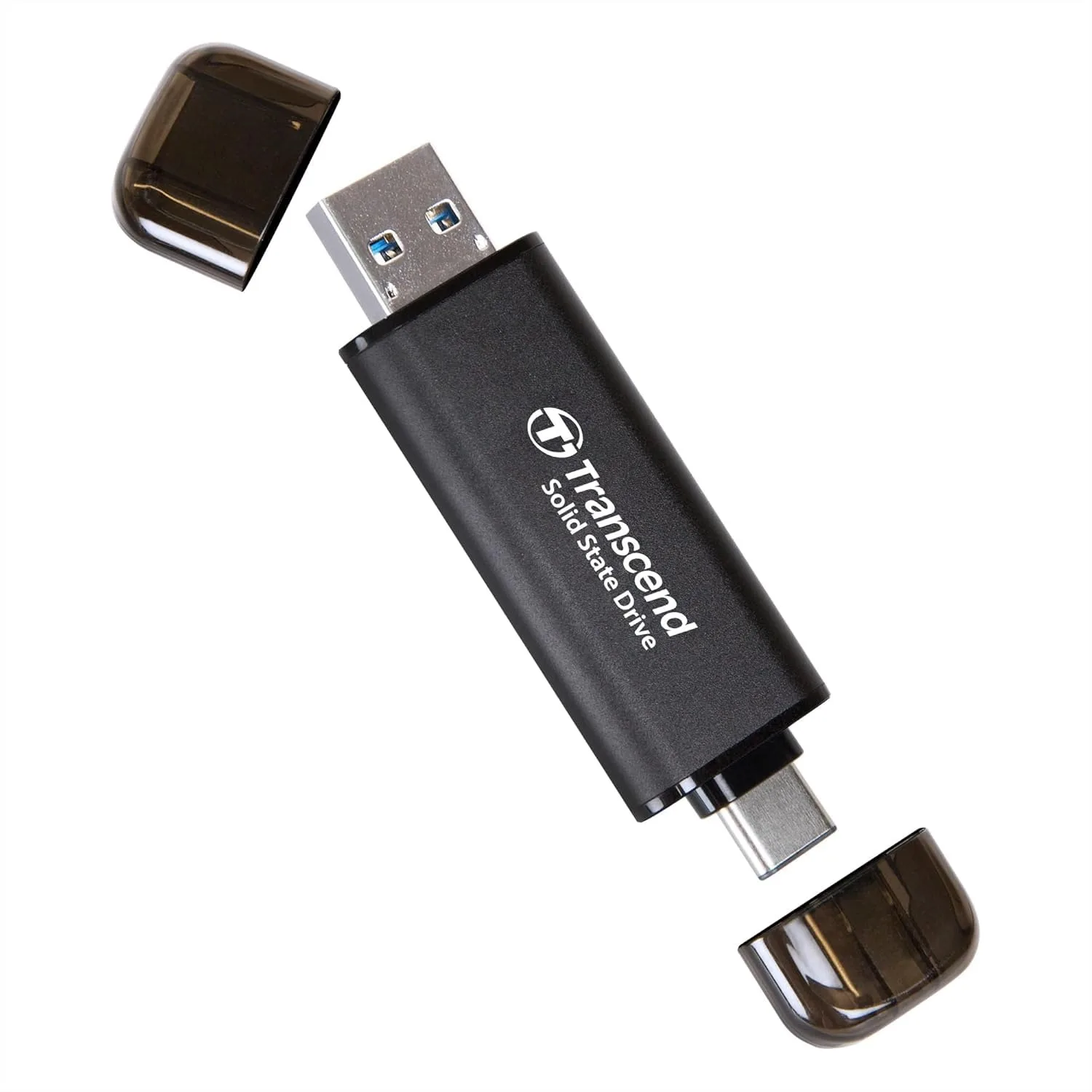 256GB External SSD, Up to 1050MB/s, Dual USB-C & USB-A Flash Drive for iPhone/iPad/Mac/Windows/Android