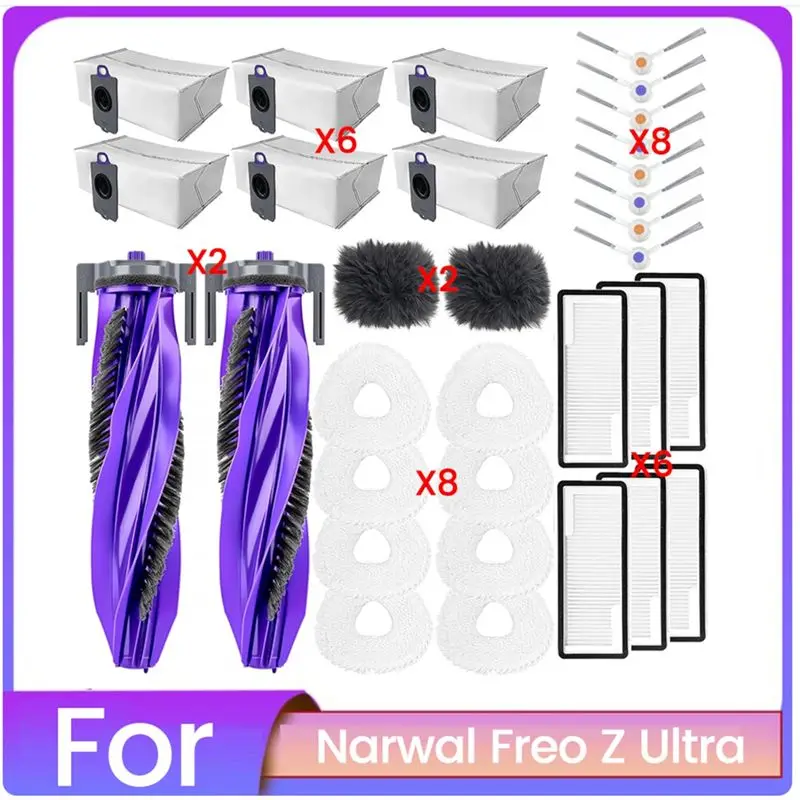 kit-di-ricambio-a76i-32pcs-per-aspirapolvere-narwal-freo-z-ultra-accessori-spazzola-laterale-filtro-hepa-panno-per-pulizia-sacchetto-per-polvere