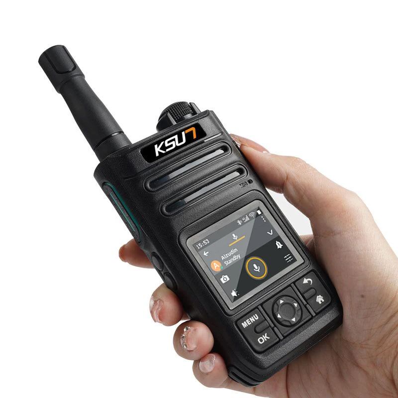 KSUN ZL30 双方向ラジオ グローバル GPS Woki Toki Wifi Bluetooth Sim カード モバイル トランシーバー 4g ZELLO アプリと互換性あり