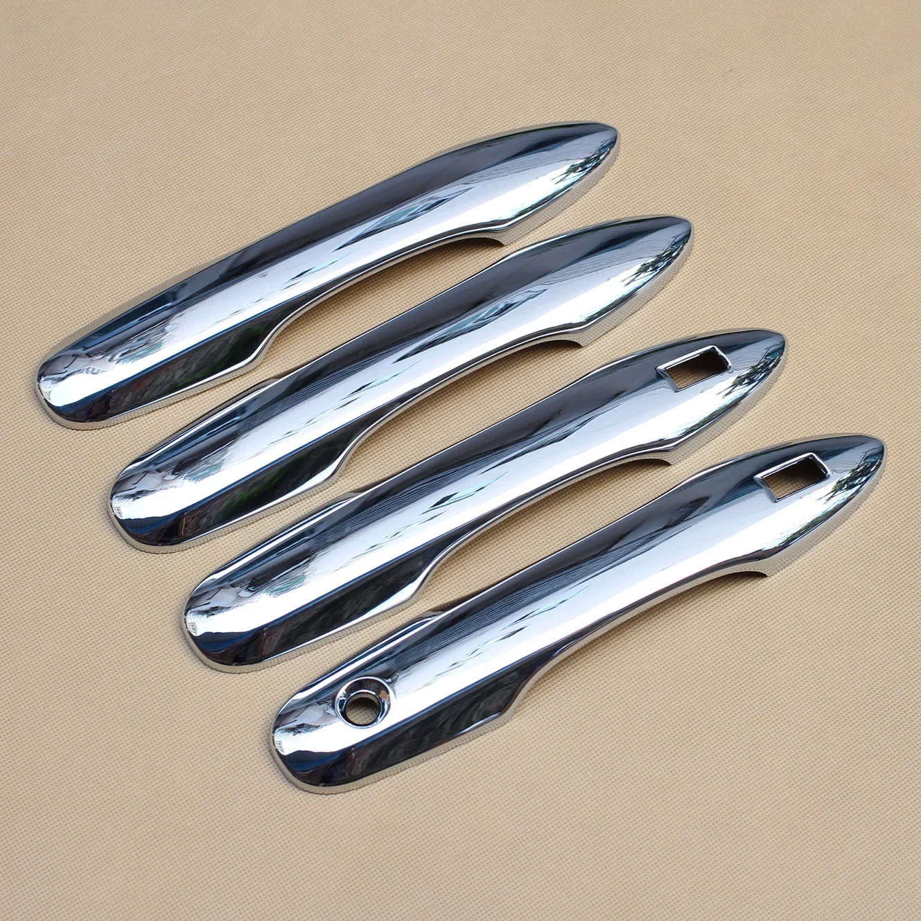 ABS Chrome Car Door Handle Cover Trims For 2016-2022 Toyota Prius Prime PHV Accessories