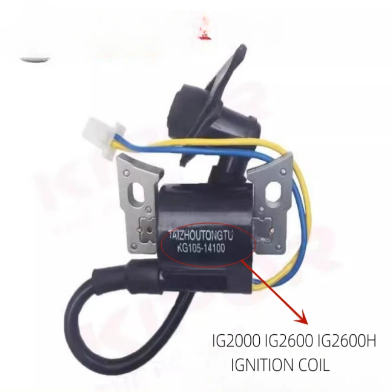 KG105-14100 IGNITION COIL KIPOR IG2000 IG2600 IG2600H KGE2000TI KG158 IGNITION COIL HIGH PRESSURE PACK