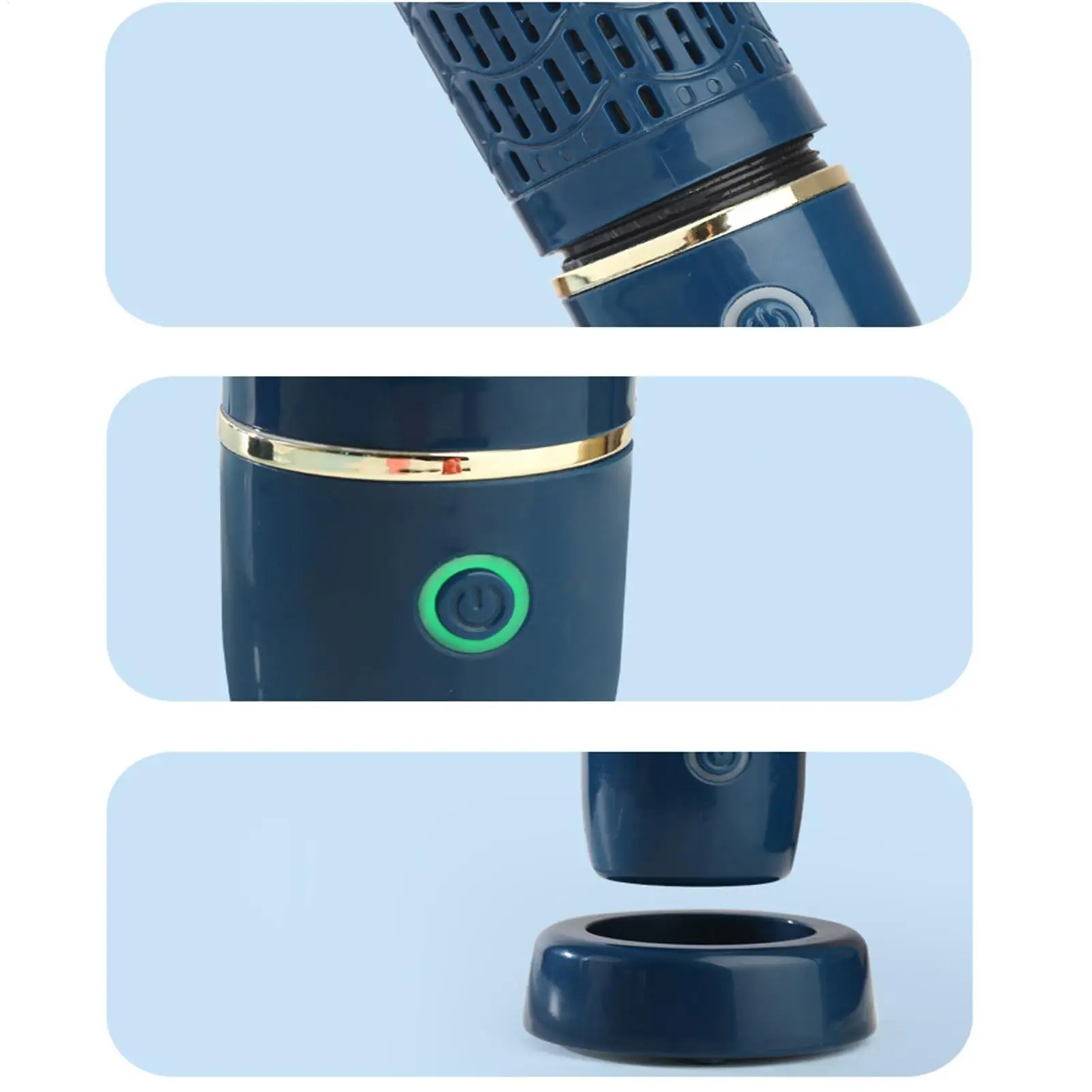 Fruit Cleaner Machine Waterproof USB Wireless Charging Purifier Vegetable Washer Machine For Strawberry Grains Rice Meat Seafood