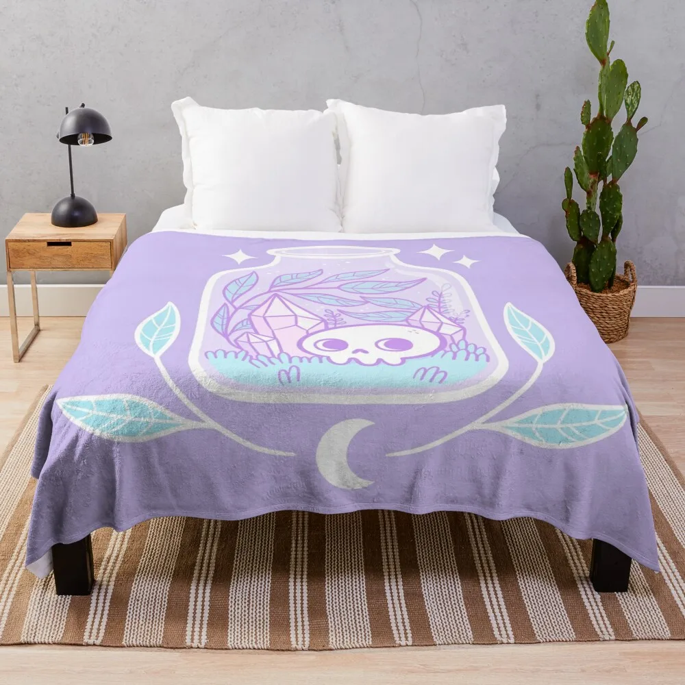 

Pastel Terrarium Nikury Throw Blanket anime Nap Luxury St warm winter Blankets