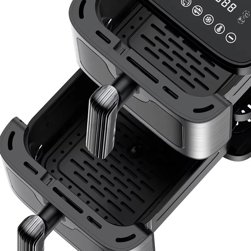 Smart touch screen display digital home kitchen air fryer