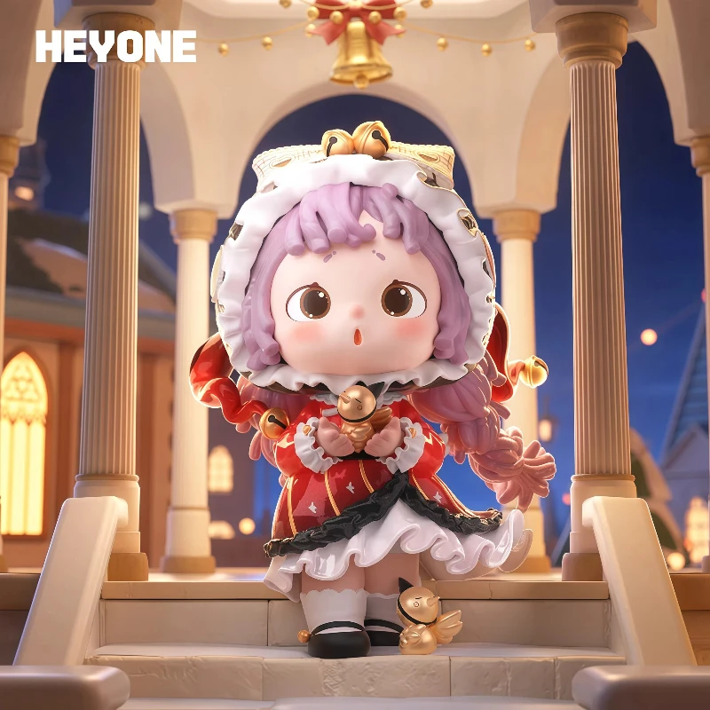 

Authentic Heyone Black Play Fufu Mysterious Kingdom Invitation Letter Handmade Blind Box Female Cute Doll Decoration Trendy Play
