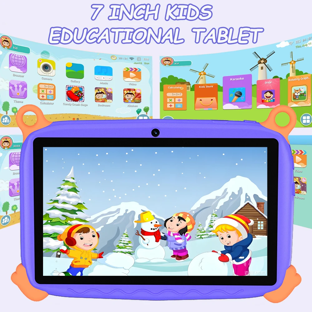 BDF 7 İnç Çocuk Tableti 64GB A - Kids Education Software For Pc incelemesi ve fiyatı
