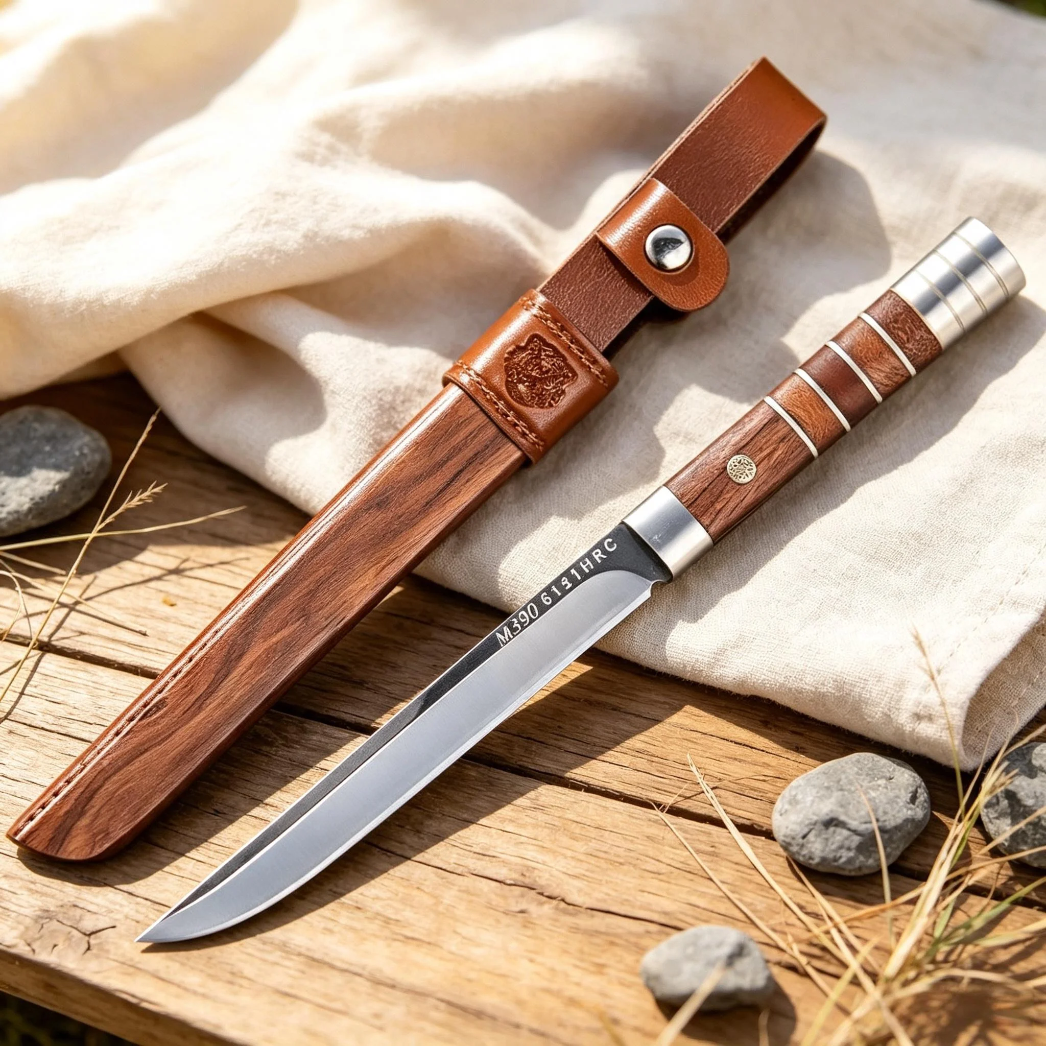 1/2/3 Multi-Piece Bone-Cutting Knife Set With Sheath Premium Powder Steel Ultra-Sharp Thickened Blades Bone Cutting In Kitchen