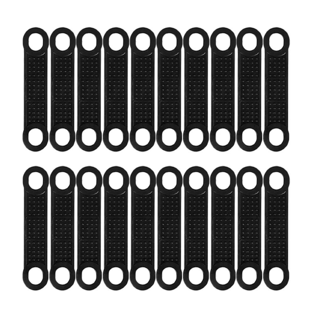 

60 Pcs Black Silicone Anti Slip Hanger Strips Non Slipping Grip Clothes Rack Reusable Home Closet Supplies