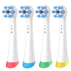 4pcs Compatible with Oral-B iO 3/4/5/6/7/8/9/10 Series Ultimate Clean Electric Toothbrush Replacement Brush Heads,for Oral-B IO