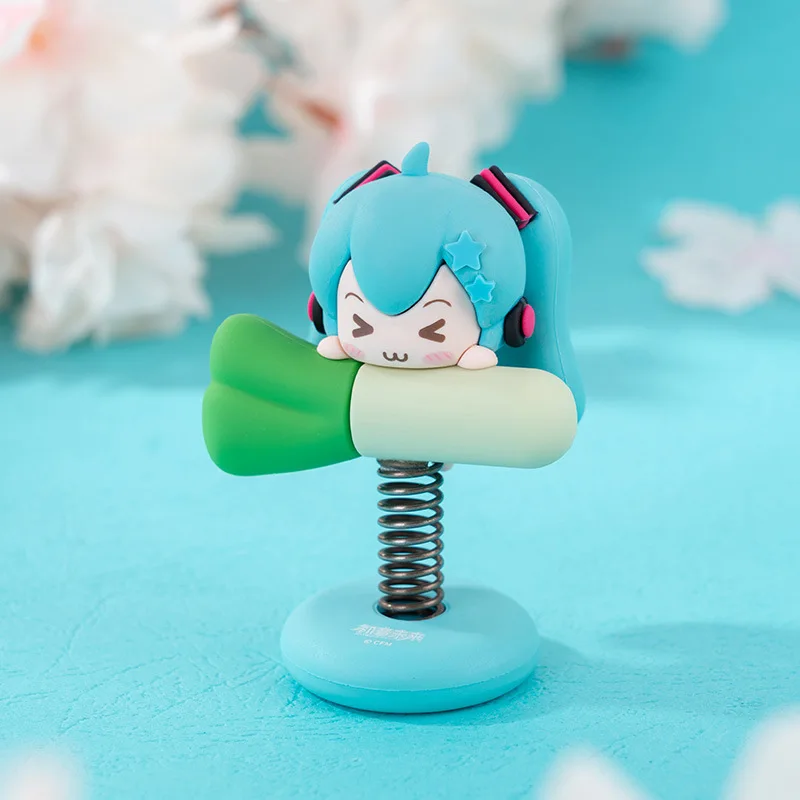 Hatsune Miku Rock Pvc Miku Action Figure Original Model Desktop Decoration Toys Dolls Customized Gift