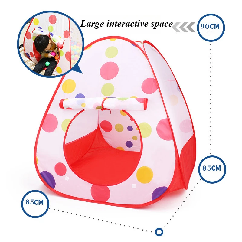 1pc grande portátil crianças jogar tenda casa piscina de bolinhas dobrável meninos meninas tendas ao ar livre indoor para o bebê crianças jogar casa presente