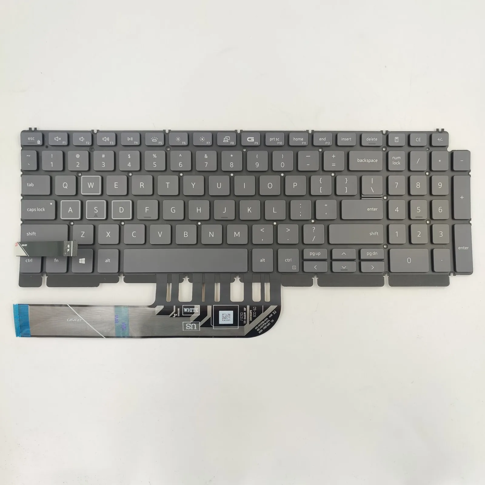 

US RU Layout for Dell P105F G15/5510/5511/5515/5590/5591/5520/5525 laptop keyboard