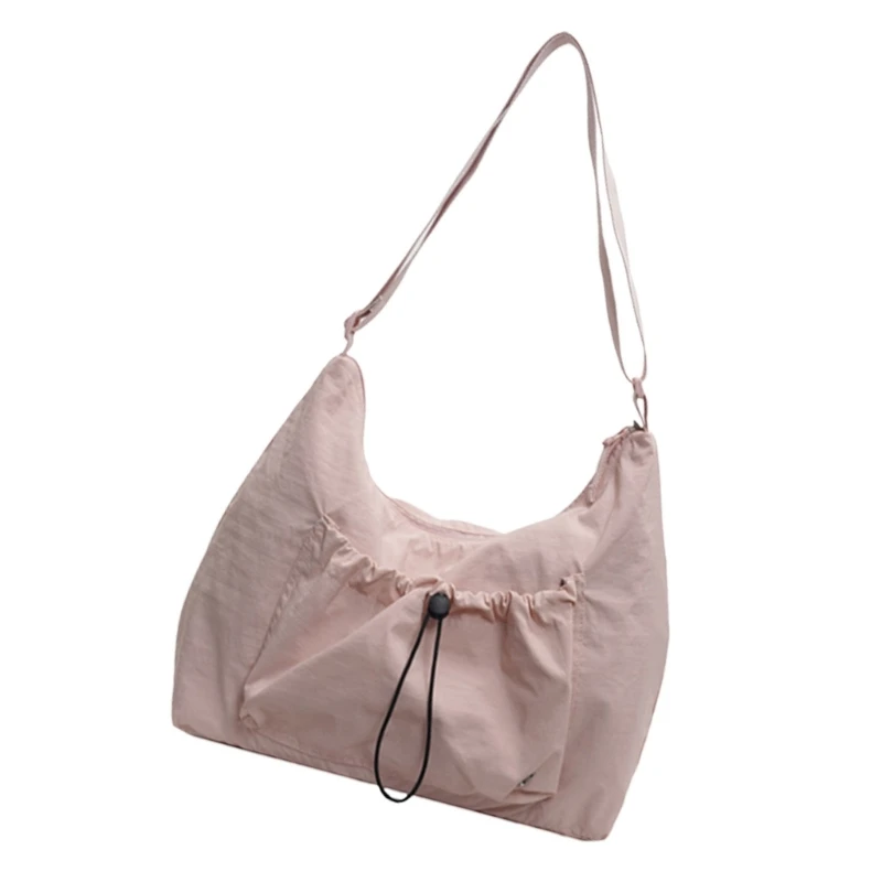 Elegant Nylon Crossbody Bag for Ladies Casual Shoulder Bags Dumpling Purse Versatile Accessory for Date and Daily Use