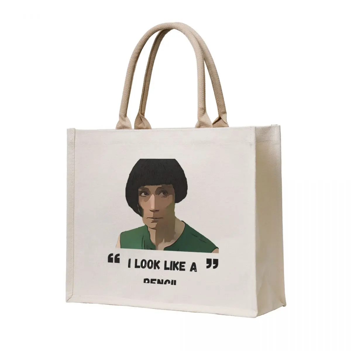 

Fleabag Claire Pencil Haircut Tote Bag large size bags tote bags cloth bags canvas