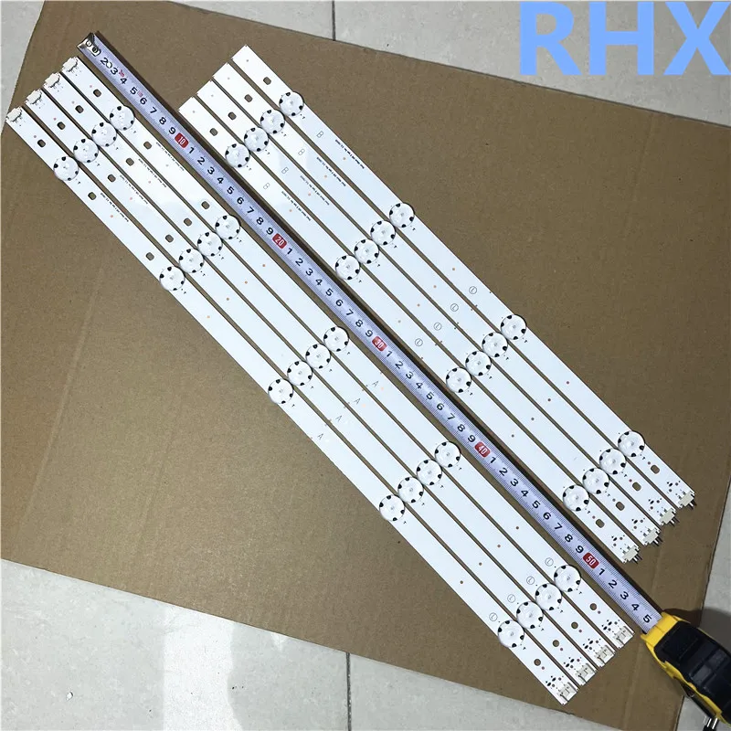 New 8 PCS LED backlight strip for LIG 49UH610A 49UH6100 49lf5100 49UH6030 49UF640V 49UF6407 E_WICOP_49inch_UHD/FHD_REV05_A B