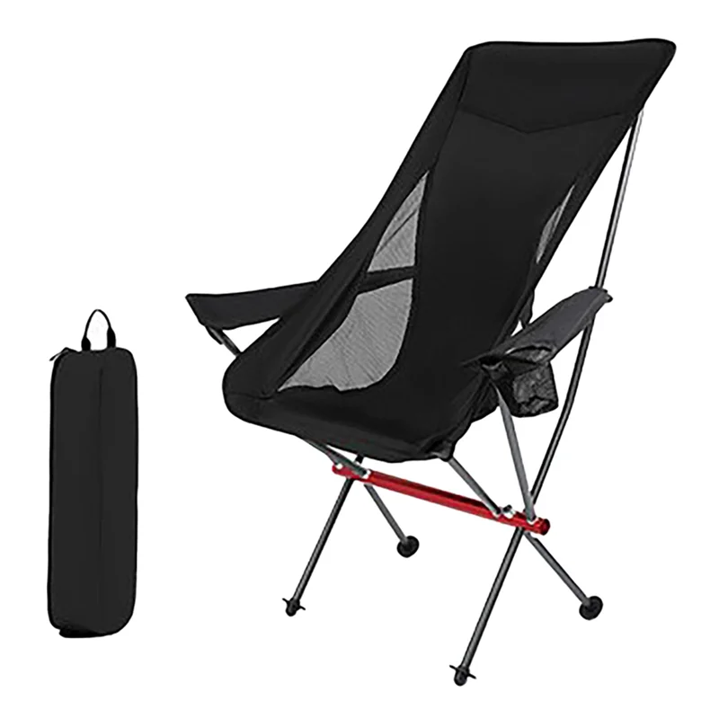 ultralight-folding-high-back-outdoor-camping-beach-picnic-fishing-black