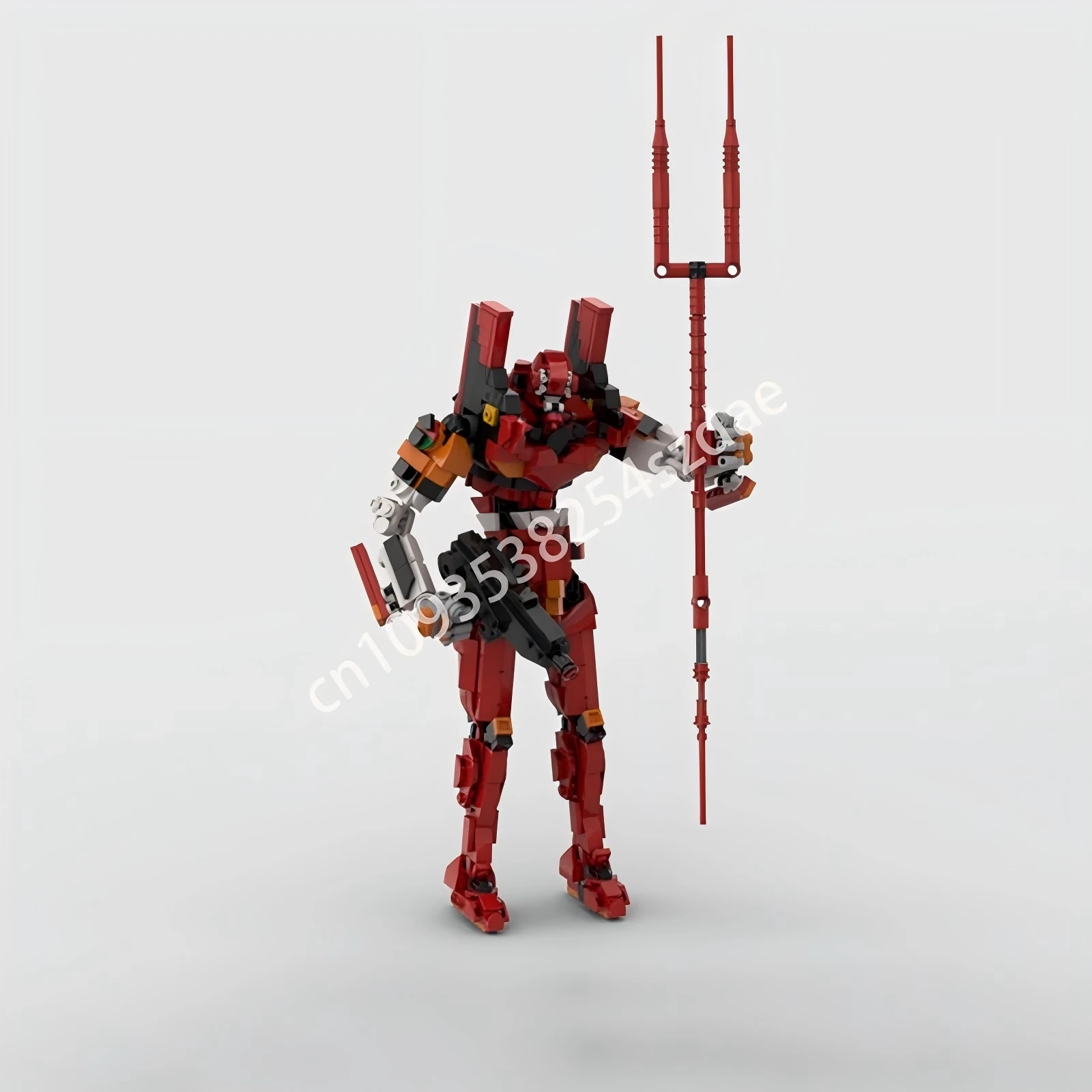 

862 шт. MOC, синхронизированный гуманоидный механизм, 02 строительные блоки, креативный креативный кирпич, детская рождественская игрушка в подарок