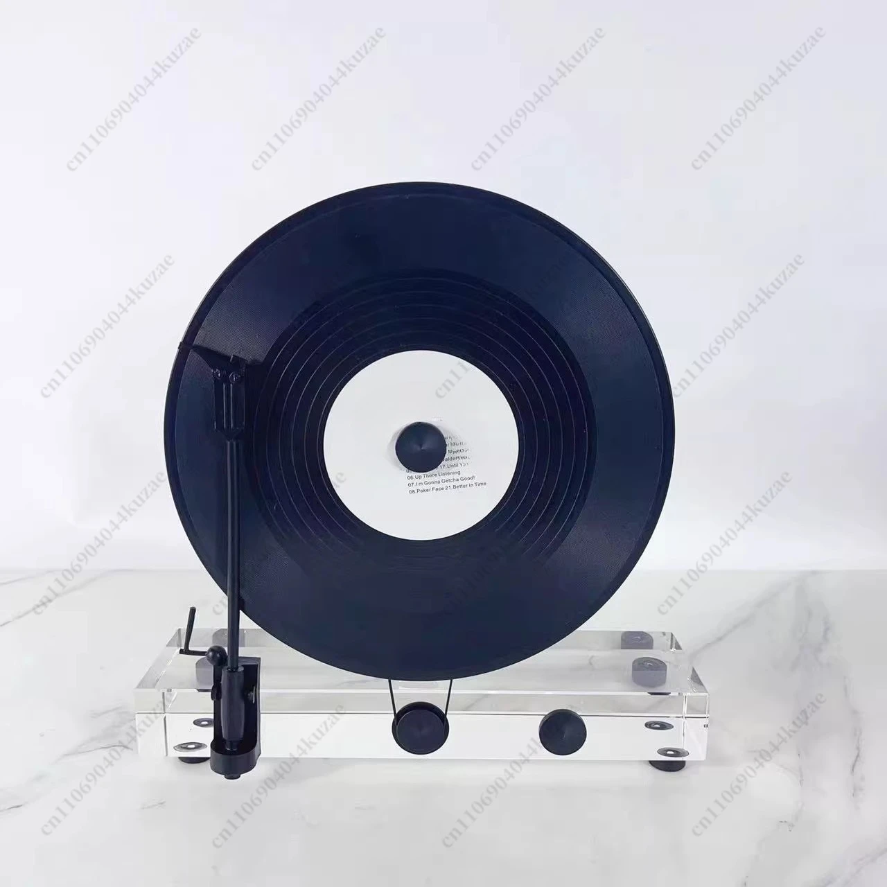 

Современный ретро-проигрыватель виниловых пластинок, декоративный элемент для дома, гостиной, кабинета, прихожей, мягкий декоративный аксессуар.