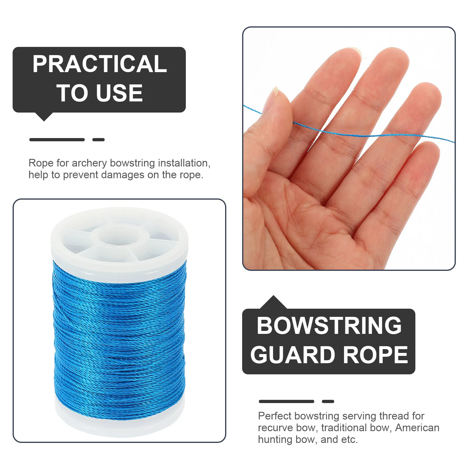 

Archery Serving Thread Bowstring Rope Making Thread Professional Bowstring Accessories Bow String Archery Bow String