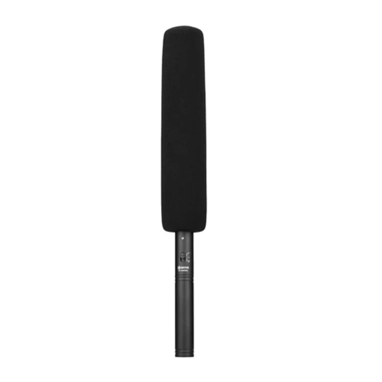 Professional Shotgun Microphone BY-BM6060L 3-Pin XLR Condenser for Indie Films/TV program/Nature Shows