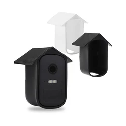 1/2 Pcs Silicone Security Camera Protective Case Weatherproof Camera Case Housing Anti-UV Camera Sleeve Dustproof for EufyCam 2C