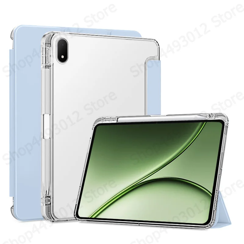 Fotografia 6: Capa para Oneplus Pad 4 com suporte para caneta, em couro PU, com base macia, para tablet, compatível com Funda OnePlus Pad 4 de 13,2 polegadas, modelo 2026.