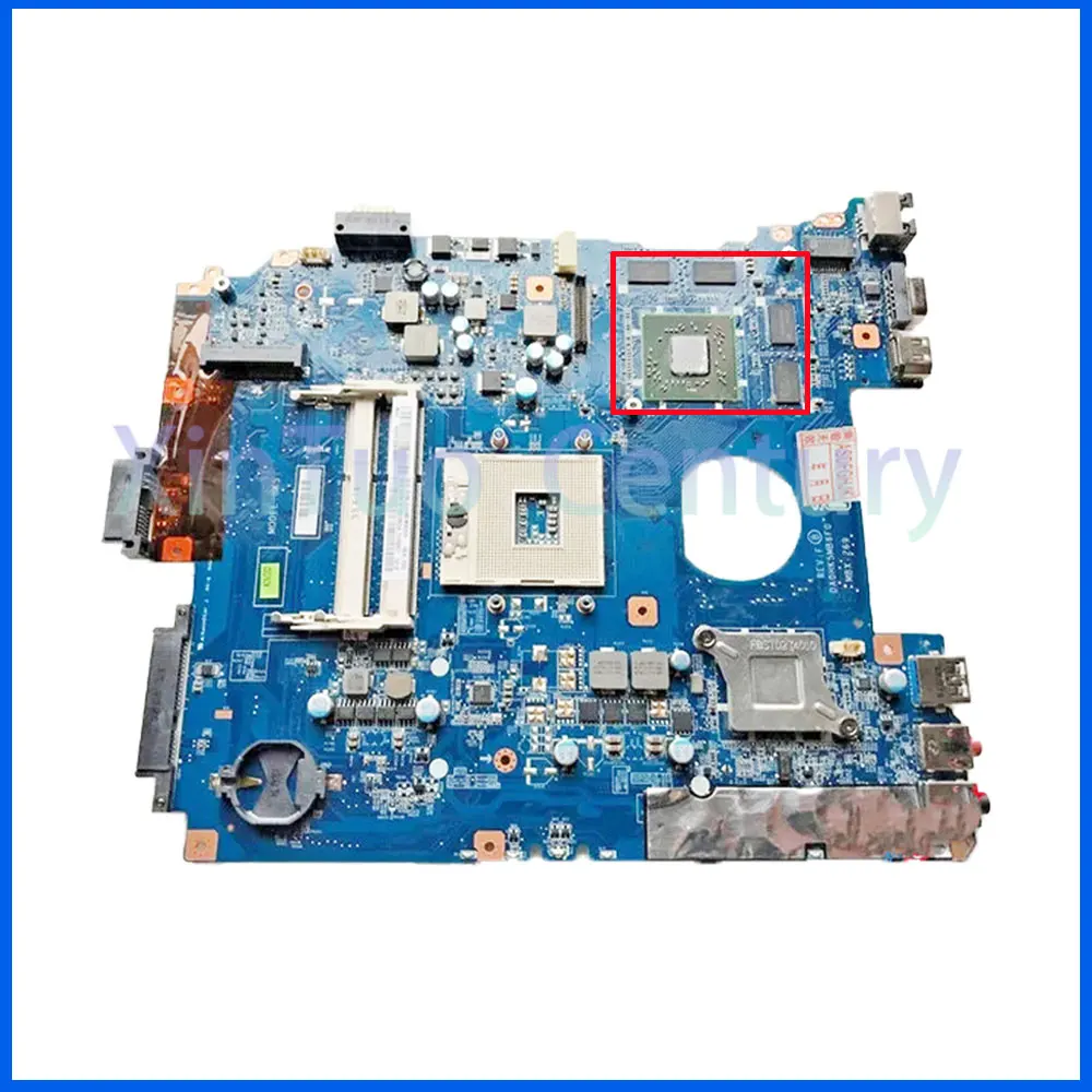 Imagem -06 - Motherboard para Laptop Motherboard para Sony Sve151 Sve151e11m A1892855a Pga989 Ddr3 Hm76 Hd7670m Mbx269 Da0hk5mb6f0 2gb Teste de 100