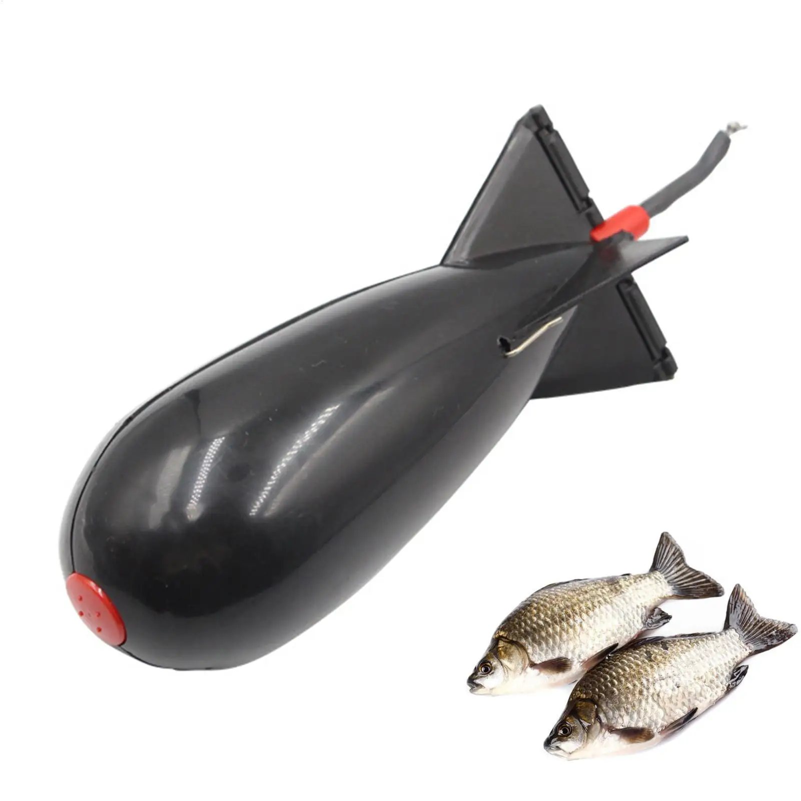 Angeln Rocket Feeder Karpfenangeln Rocket Feeder Spod Bomb Float Köderhalter Pellet Feeder für Positionierungsangelzubehör