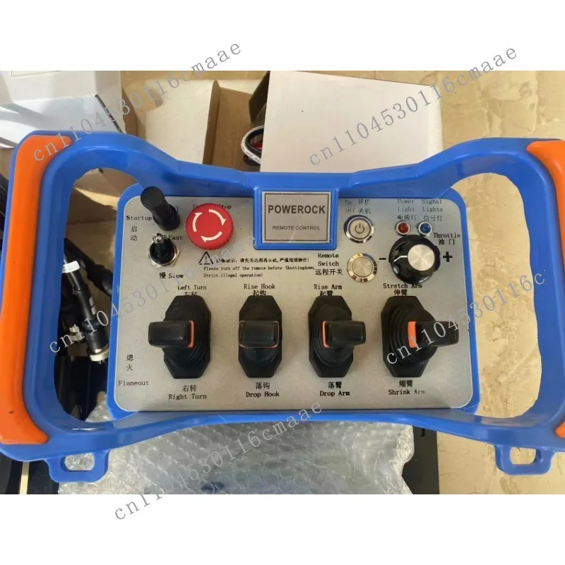Crane remote control wireless electronic remote control wireless 4-way 4-position proportional hydraulic valve 12V 24V