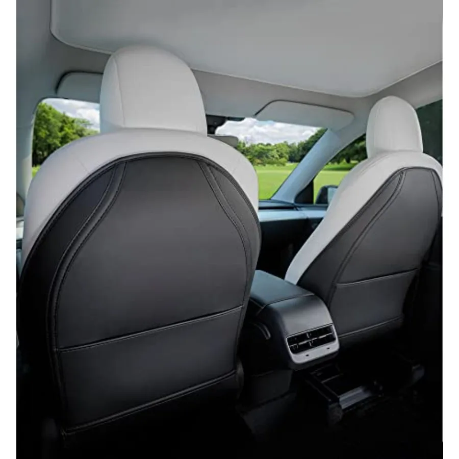 

Защитные накладки на сиденья для Tesla Model Y/3: аксессуары для моделей Y Juniper 2025 года и Model 3 Highland, износостойкие