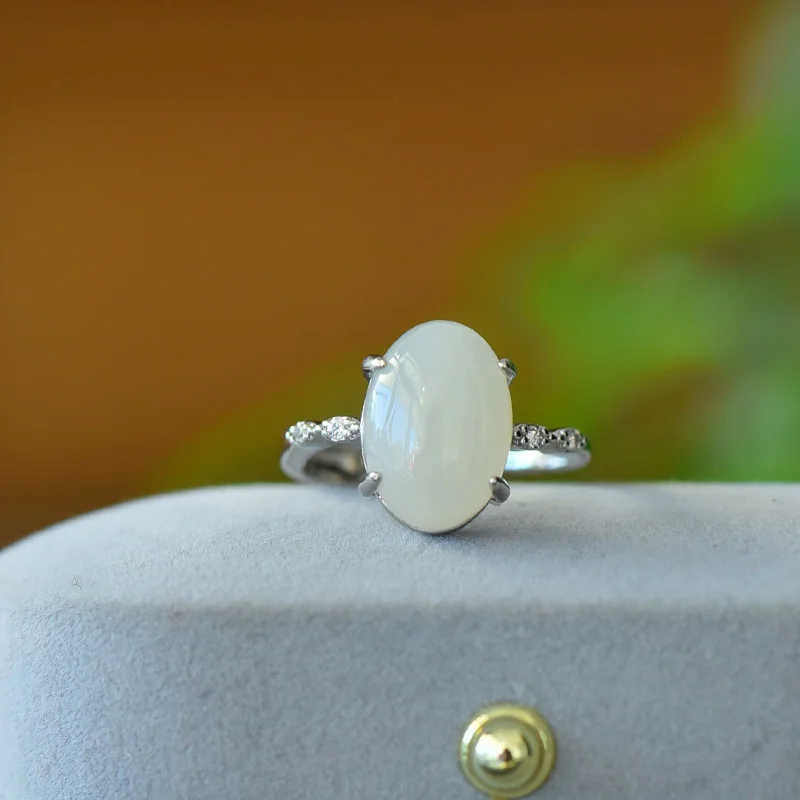 

Copper Inlaid Amber Ring