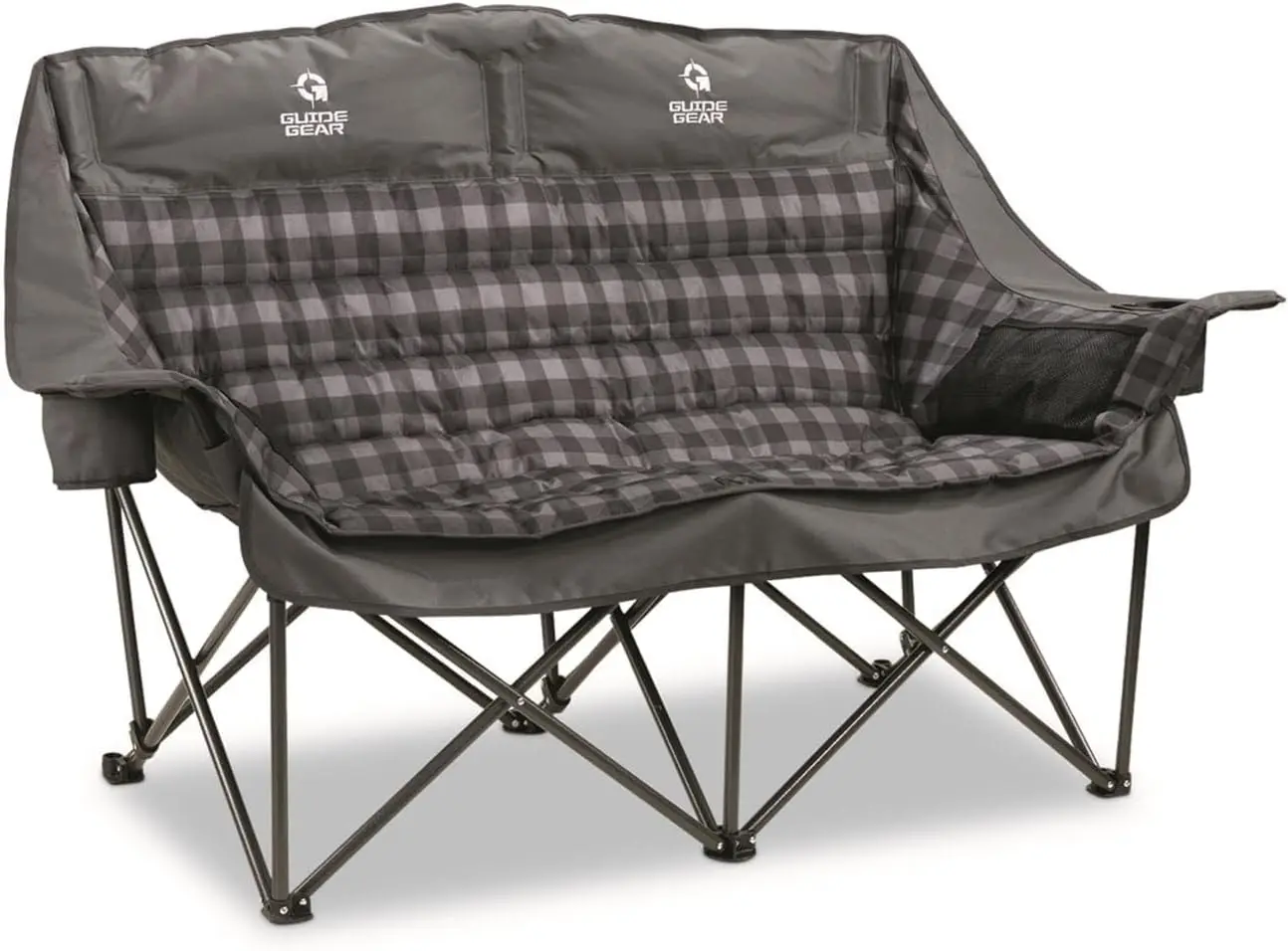 Oversized XL Comfort Padded Camping Sofa, 600-lb. Capacity