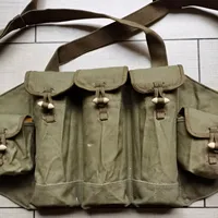 Original Chinese Military Vietnam War Type 56 Chest Rig Ammo Pouch