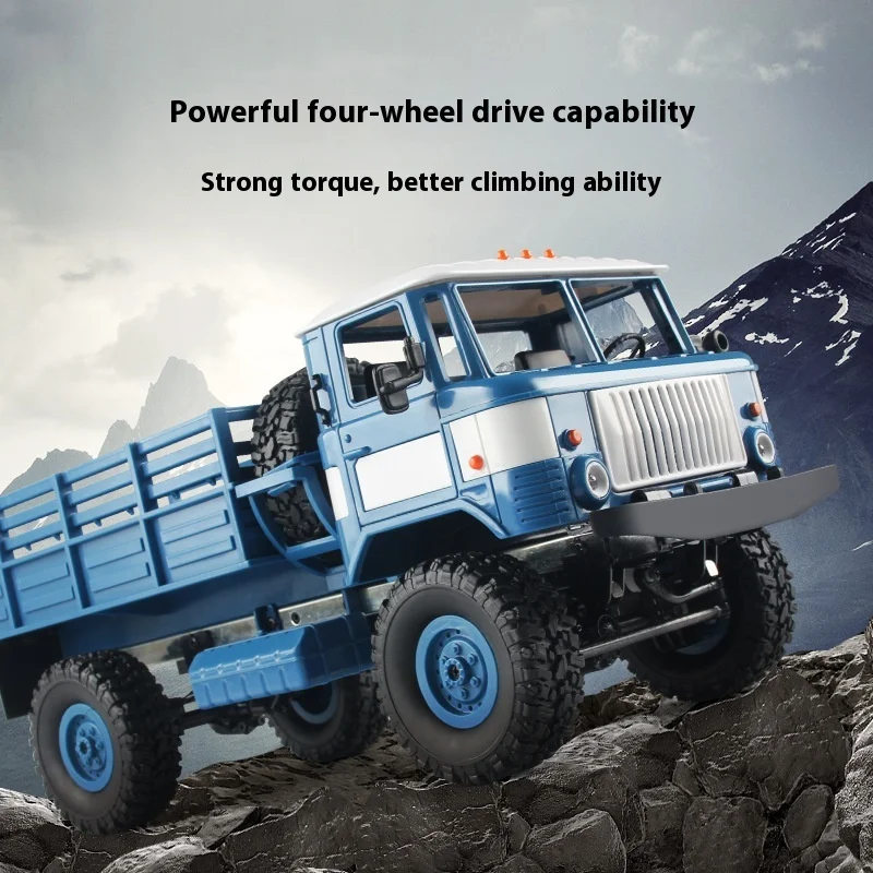 

Mangniu Model Gasi MN66 Four wheel Drive High speed Climbing Off road 1:16 Four wheel Drive Remote Control Model Vehicle