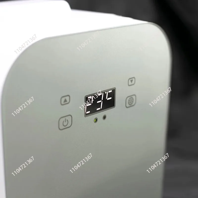 Display with temperature display small fridge touch screen 8L energy drink skincare custom mini fridge refrigerator