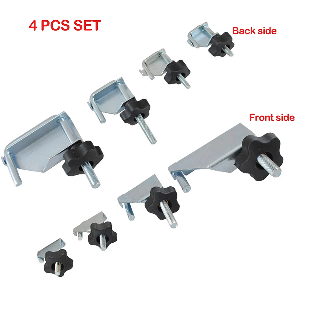 4Pc Fluid Line Clamp Fuel Vacuum Transmission Coolant Brake Hose Clamps clamper
