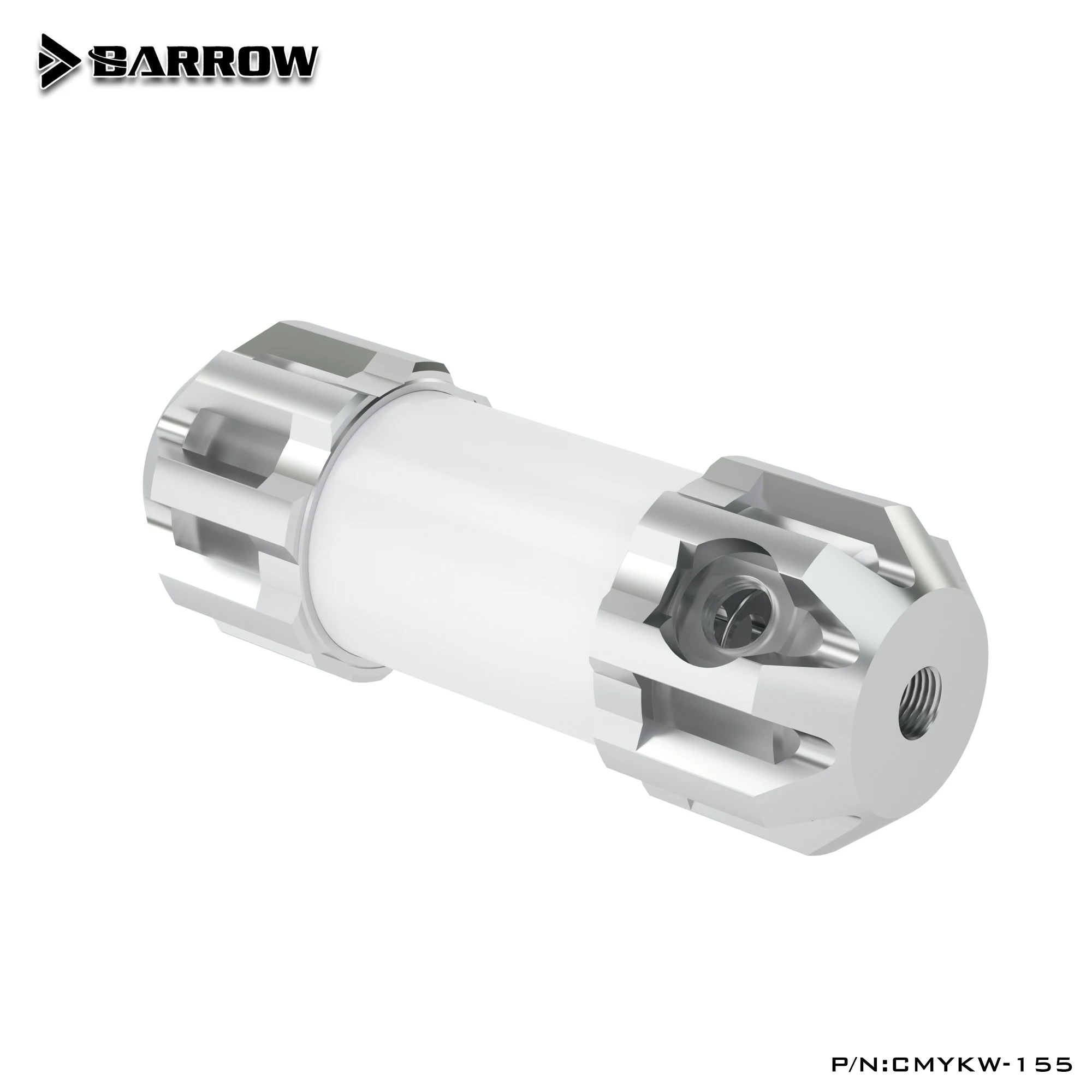 

Barrow CMYKW 155/205 /255 mmIceberg Series Virus-T Tanks Aluminum Alloy Cover + Acrylic Body Multicolor Spiral Reservoir