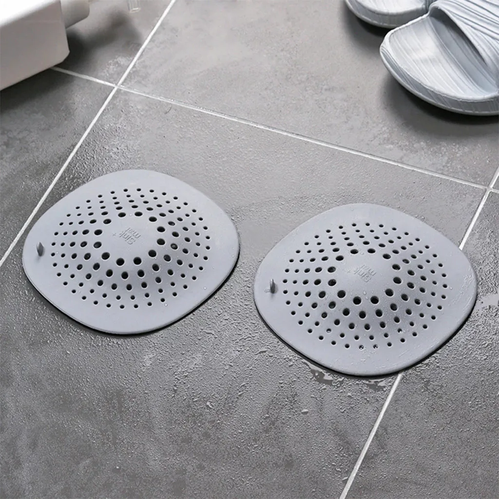 

Hair Filter Sink Anti-blocking Strainer Bathtub Shower Floor Drain Stopper Silicone Kitchen Deodorant Plug Bathroom Accessories