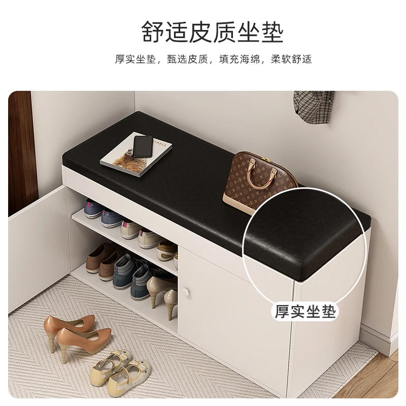 Modern Simplicity Auvent Hallway Shoe Cabinet Household Simple Shoe Rack Stool Indoor Shoe Stool Zapateros Home Furniture KMSC