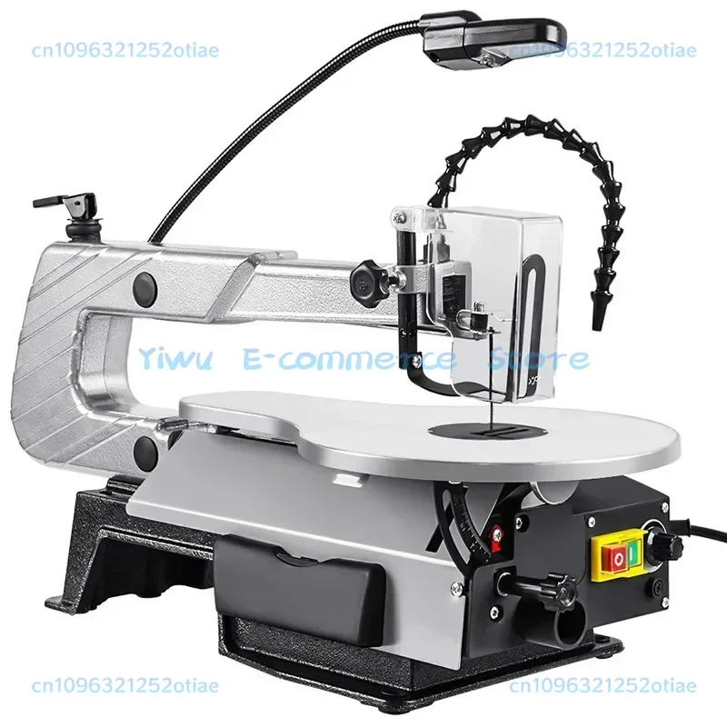 Variable Speed Scroll Saw, 16Inch with Work Light, Adjustable TableTop Angle, Easy-Access Blade Changes, w/ Sawblades