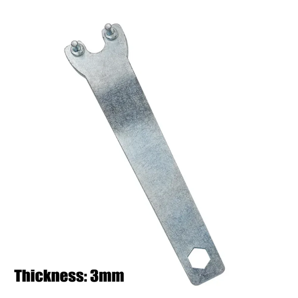 1 Angle Grinder Key Flanged Wrench Metal Spanner For Power Tool Arbors Fasteners Herramientas Taladros Ferramentas