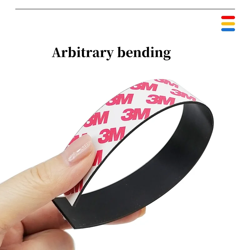3M شريط لاصق مغناطيسي قوي سمك 1 مللي متر 1.5 مللي متر وسائل تعليمية خاصة لينة لاصق مغناطيسي للحرف اليدوية مكتب والمنزل