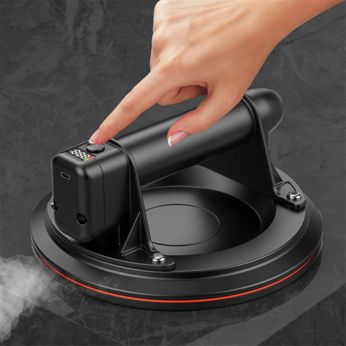 جديد 8 بوصة 200 كجم كوب شفاط المكنسة الكهربائية قدرة تحمل الثقيلة فراغ رافع للبلاط الزجاج دليل رفع قوية