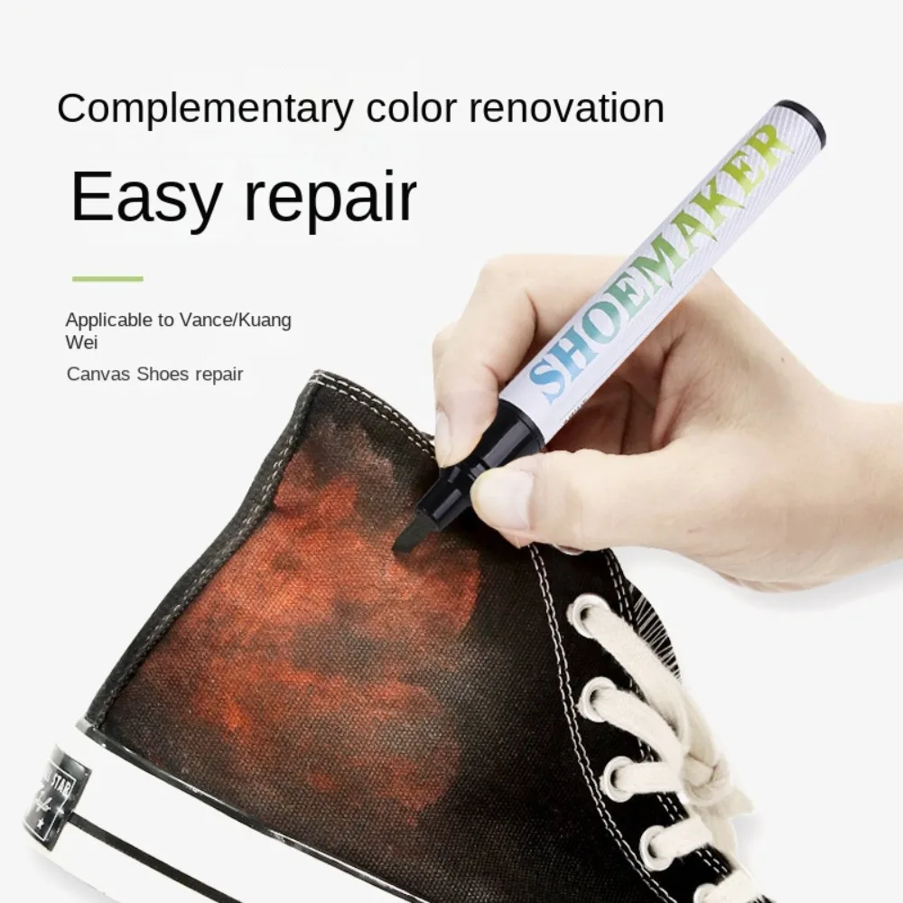 Waterproof Shoes Stains Removal Repair Complementary Color White White Black Pen Shoe Repair Pen Cleaner Go Yellow