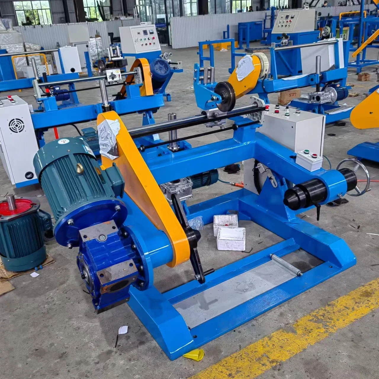 equipment manufacturing  GS630 wire coiling take up winding machine