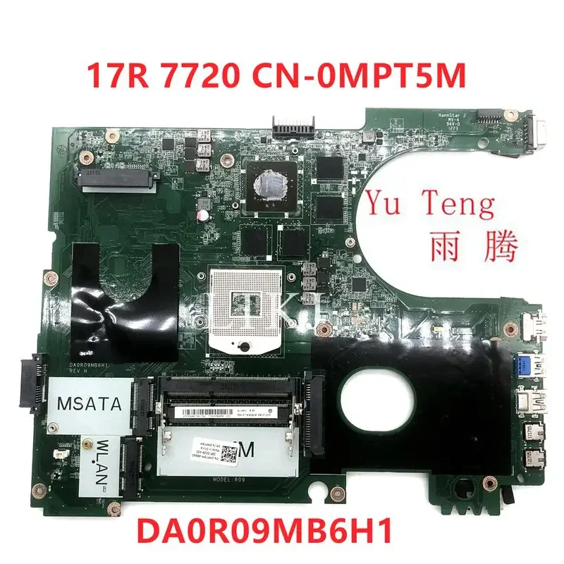 Suitable for Dell Inspiron 17R N7720 7720 series motherboard CN-0MPT5M 0MPT5M DA0R09MB6H1 tested and works perfectly