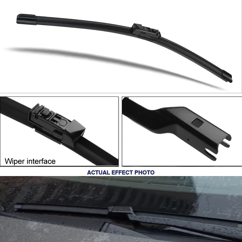 Front Rear Windshield Windscreen Wiper Blades For Subaru Forester SK 2019 2020 2021 2022 2023 Window Brush Accessories Refills